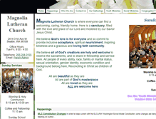 Tablet Screenshot of magnolialutheranchurch.com